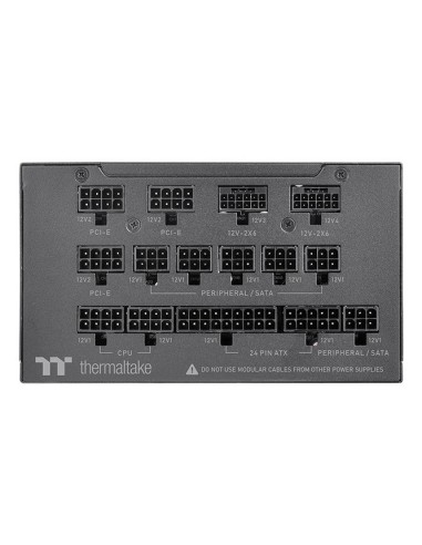 Thermaltake TF3 1300W unidad de fuente de alimentación ATX Negro