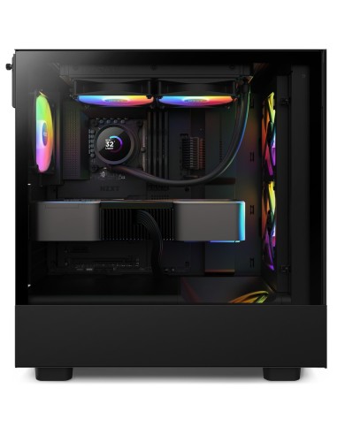 NZXT Kraken 240 RGB Procesador Sistema de refrigeración líquida todo en uno 12 cm Negro 1 pieza(s)