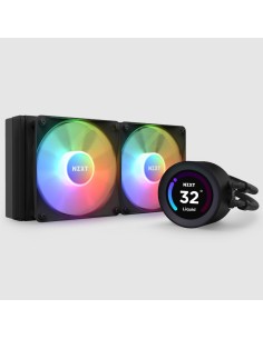 NZXT Kraken Elite 240 RGB Procesador Sistema de refrigeración líquida todo en uno 12 cm Negro 1 pieza(s)