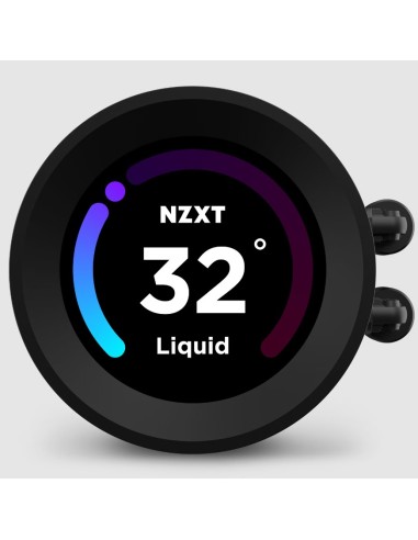 NZXT Kraken Elite 240 RGB Procesador Sistema de refrigeración líquida todo en uno 12 cm Negro 1 pieza(s)