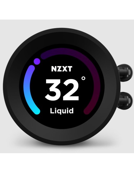 NZXT Kraken Elite 240 RGB Procesador Sistema de refrigeración líquida todo en uno 12 cm Negro 1 pieza(s)