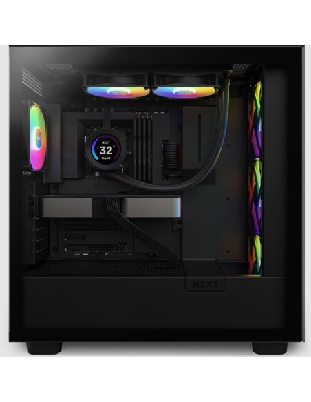 NZXT Kraken Elite 240 RGB Procesador Sistema de refrigeración líquida todo en uno 12 cm Negro 1 pieza(s)