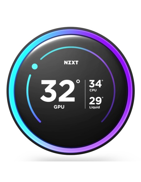 NZXT Kraken Elite 280 RGB Procesador Sistema de refrigeración líquida todo en uno 14 cm Negro 1 pieza(s)