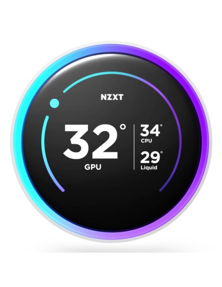 NZXT Kraken Elite 280 RGB Procesador Sistema de refrigeración líquida todo en uno 14 cm Blanco 1 pieza(s)