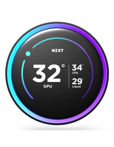 NZXT Kraken Elite 360 RGB Procesador Sistema de refrigeración líquida todo en uno 12 cm Negro 1 pieza(s)