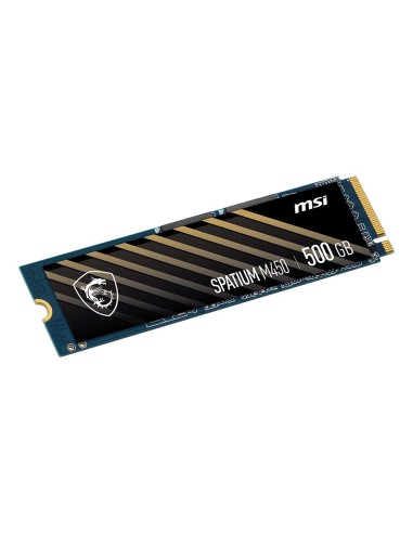 MSI Spatium M450 PCIe 4.0 NVMe M.2 500GB V1 PCI Express 4.0 3D NAND