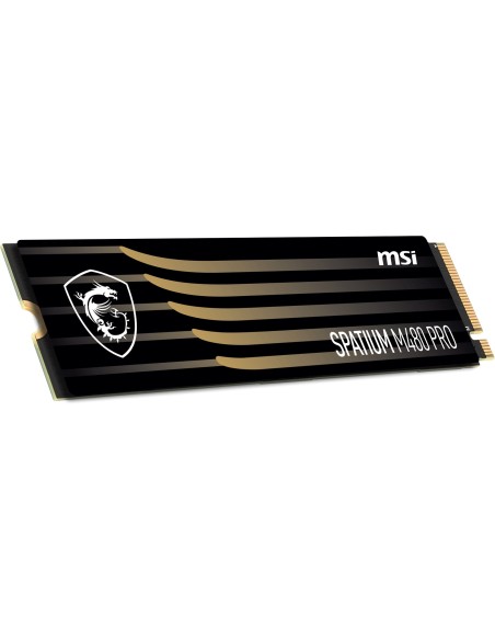 MSI Spatium M480 PRO PCIe 4.0 NVMe M.2 1TB PCI Express 4.0 3D NAND