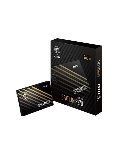 MSI Spatium S270 SATA 2.5 960GB 2.5" Serial ATA III 3D NAND