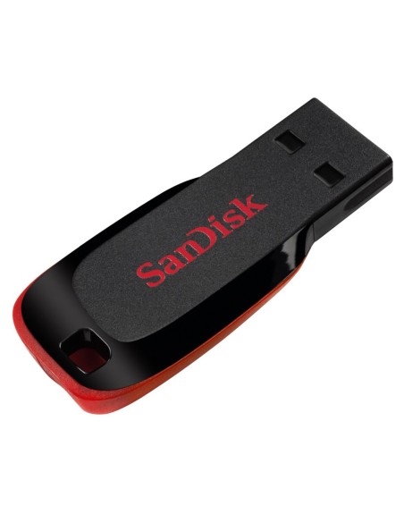SanDisk Cruzer Blade unidad flash USB 32 GB USB tipo A 2.0 Negro, Rojo