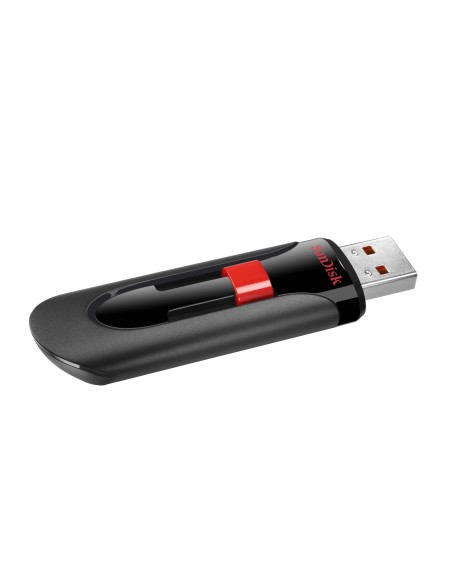 SanDisk Cruzer Glide unidad flash USB 128 GB USB tipo A 2.0 Negro, Rojo