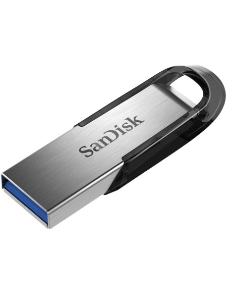 SanDisk Ultra Flair unidad flash USB 32 GB USB tipo A 3.2 Gen 1 (3.1 Gen 1) Negro, Acero inoxidable