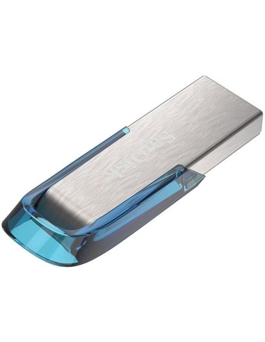 SanDisk Ultra Flair unidad flash USB 32 GB USB tipo A 3.2 Gen 1 (3.1 Gen 1) Azul, Plata