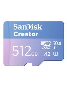 SanDisk Creator 512 GB MicroSDXC UHS-I Clase 10 2