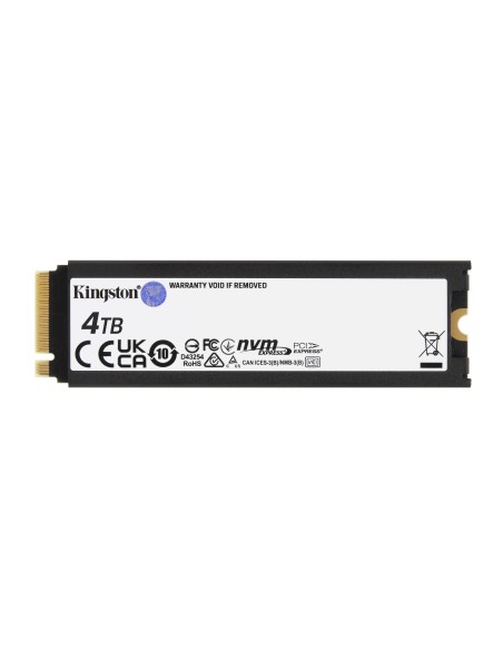 Kingston Technology 4000G RENEGADE PCIe 4.0 NVMe SSD W  Difusor térmico