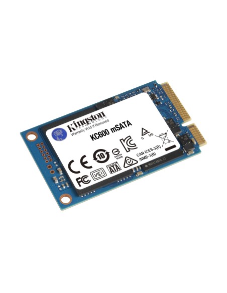 Kingston Technology Disco SSD KC600 SATA3 mSATA de 256 G