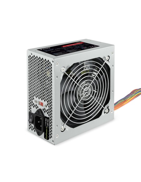 TooQ TQEP-500S-INT unidad de fuente de alimentación 500 W 24-pin ATX ATX Plata
