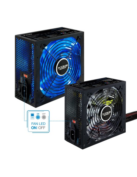 TooQ TQXGEII-700SAP unidad de fuente de alimentación 700 W 20+4 pin ATX ATX Negro
