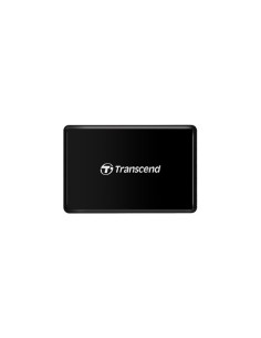 Transcend RDF8 lector de tarjeta MicroUSB Negro