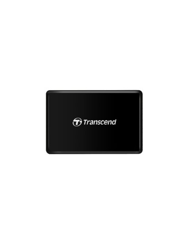Transcend RDF8 lector de tarjeta MicroUSB Negro