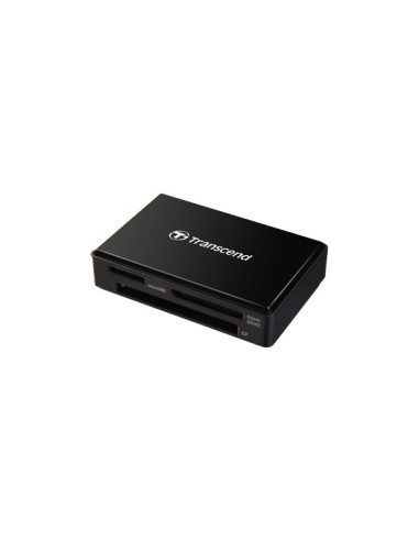Transcend RDF8 lector de tarjeta MicroUSB Negro