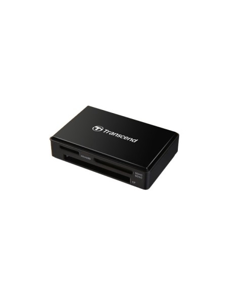 Transcend RDF8 lector de tarjeta MicroUSB Negro