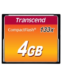 Transcend TS4GCF133 memoria flash 4 GB CompactFlash MLC