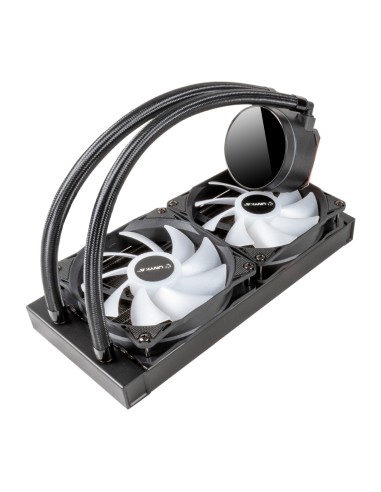 UNYKAch AquaStorm 240 Procesador Sistema de refrigeración líquida todo en uno 12 cm Negro 1 pieza(s)