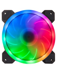 Hiditec N5-ARGB Carcasa del ordenador Ventilador 12 cm Negro 2