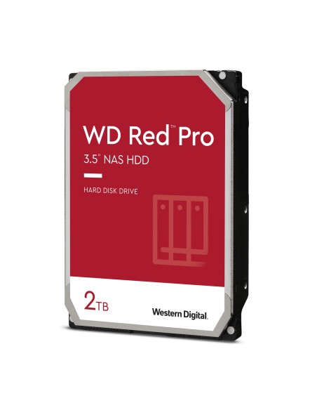 Western Digital Red Pro disco duro interno 2 TB 7200 RPM 64 MB 3.5" Serial ATA III