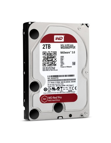Western Digital Red Pro disco duro interno 2 TB 7200 RPM 64 MB 3.5" Serial ATA III