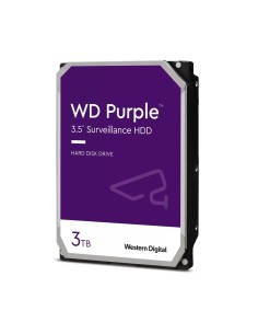 Western Digital Blue Purple disco duro interno 3 TB 5400 RPM 64 MB 3.5" Serial ATA III 2