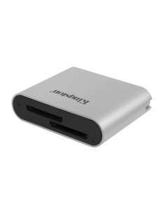 Kingston Technology Lector de tarjetas SDHC SDXC UHS-II de doble ranura para flujo de trabajo USB 3.2 Gen 1 2
