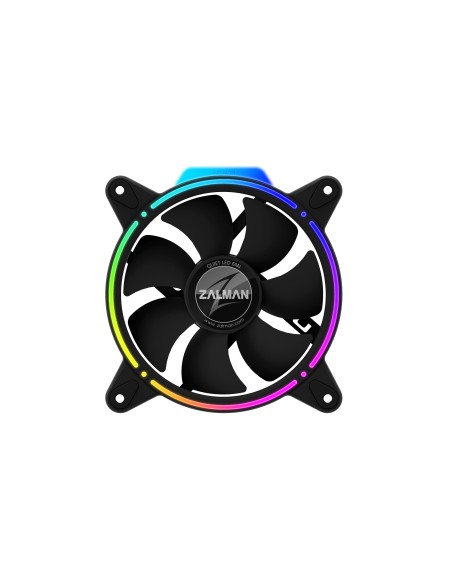 Zalman ZM-RFD120A sistema de refrigeración para ordenador Carcasa del ordenador Ventilador 12 cm Negro