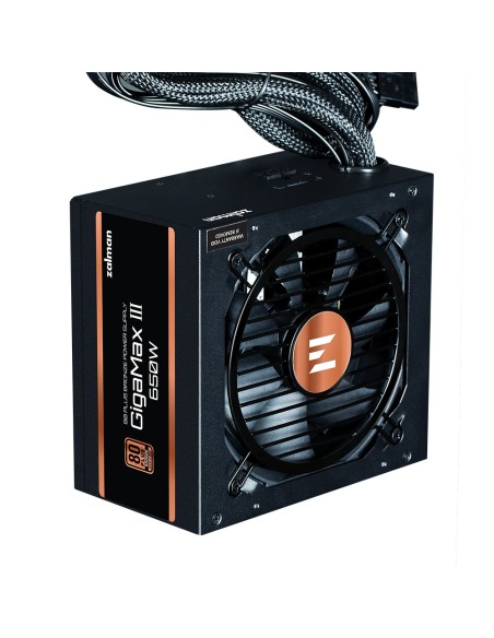 Zalman GigaMax III unidad de fuente de alimentación 650 W ATX Negro