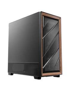 Antec FLUX SE Midi Tower Negro, Madera 2