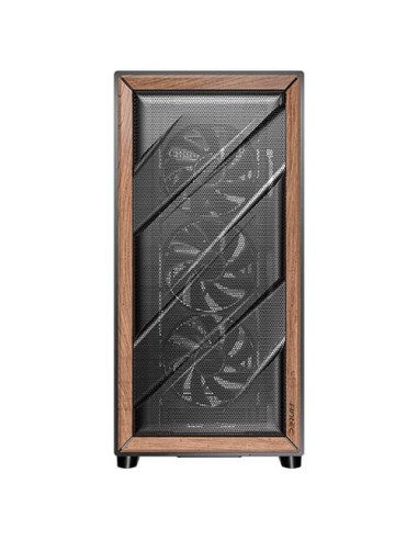 Antec FLUX SE Midi Tower Negro, Madera