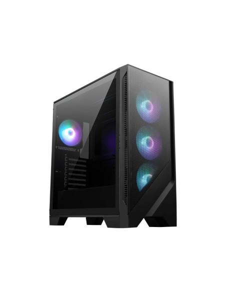 MSI MAG Forge 320R AIRFLOW Micro Torre Negro, Transparente