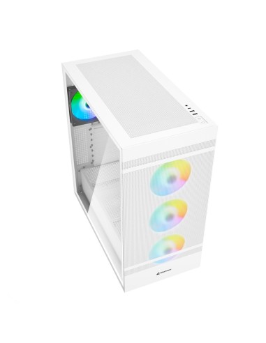 Sharkoon REBEL C50 RGB ATX Full Tower Blanco