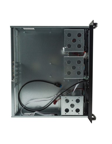 UNYKAch 2U 19″ UK 2129 Estante Negro, Plata