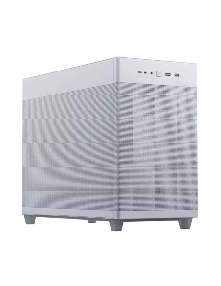 ASUS PRIME AP201 CASE TG WHITE Mini Tower Blanco