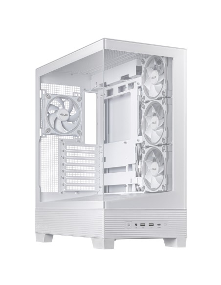 ASUS A31 Plus TG ARGB WHITE Midi Tower Blanco