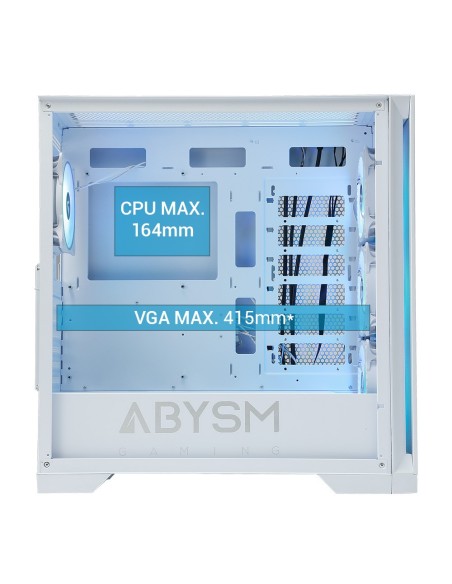 ABYSM Danube Mura BX300 White ARGB Torre Blanco