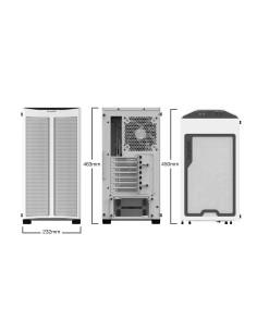 be quiet! Pure Base 500DX Midi Tower Blanco 2