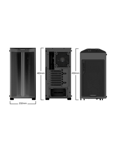 be quiet! PURE BASE 500 FX Black Midi Tower Negro