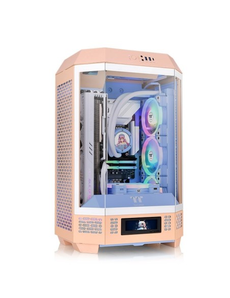 Thermaltake Tower 300 Peach Fuzz Micro Torre Durazno