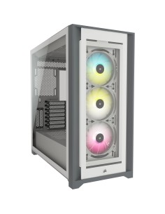 Corsair iCUE 5000X RGB Midi Tower Blanco 2