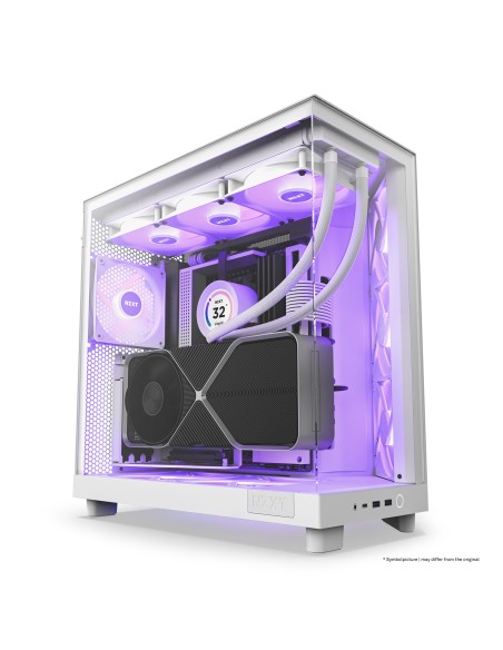 NZXT H6 Flow RGB Midi Tower Blanco