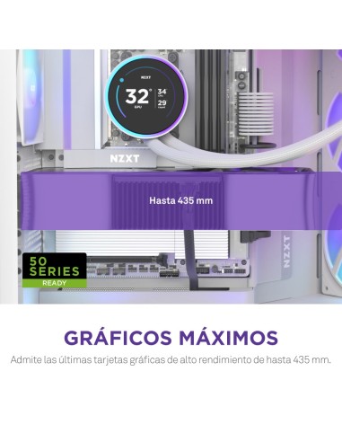 NZXT H9 Flow RGB Midi Tower Blanco