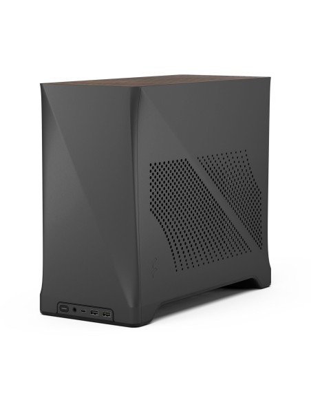 Fractal Design Era 2 Mini Tower Carbón vegetal, Gris
