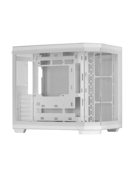 Mars Gaming MC-3TCORE, Caja Gaming Custom ATX, Triple Ventana Cristal Templado Extraíble, Cámara Dual, Semitorre Compatible con